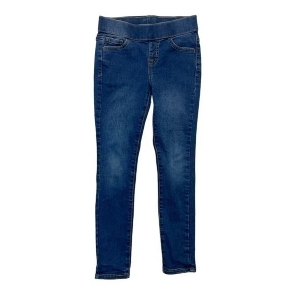 Cat & Jack Denim Jeans Size 7 blue skinny medium dark wash